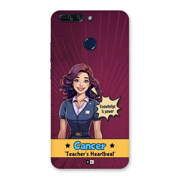 Cancer Heartbeat Back Case for Honor 8 Pro