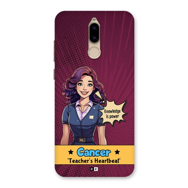 Cancer Heartbeat Back Case for Honor 9i