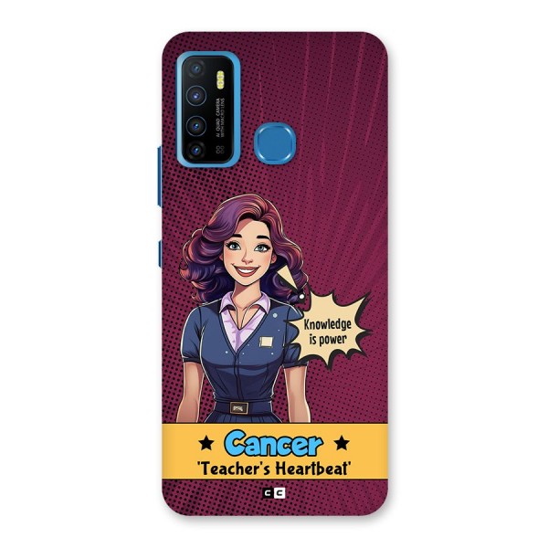 Cancer Heartbeat Back Case for Infinix Hot 9
