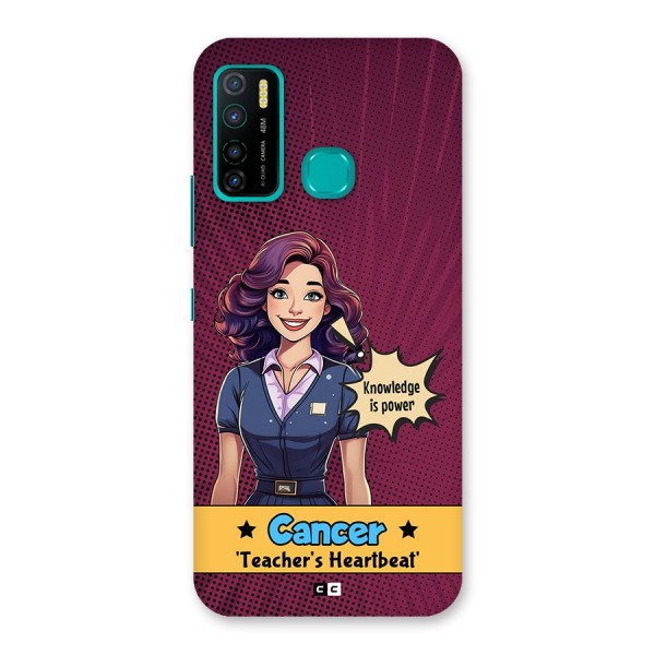 Cancer Heartbeat Back Case for Infinix Hot 9 Pro