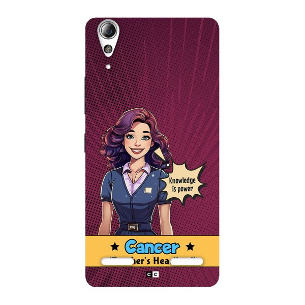 Cancer Heartbeat Back Case for Lenovo A6000