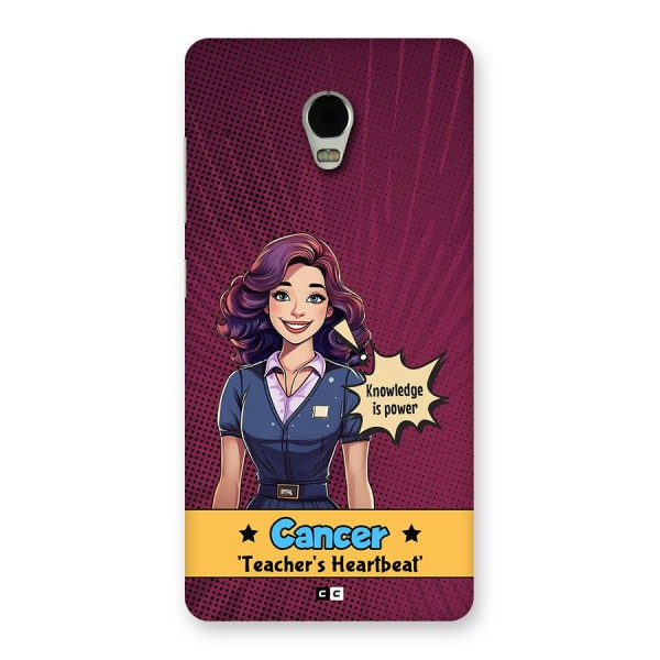 Cancer Heartbeat Back Case for Lenovo Vibe P1