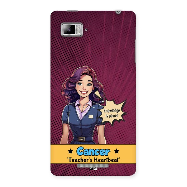 Cancer Heartbeat Back Case for Lenovo Vibe Z K910