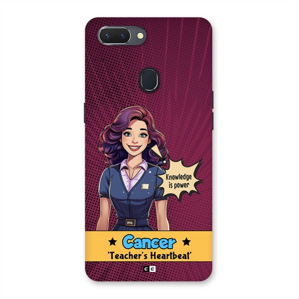 Cancer Heartbeat Back Case for Realme 2