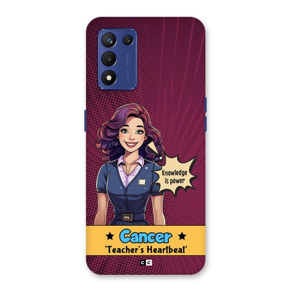 Cancer Heartbeat Back Case for Realme 9 5G Speed