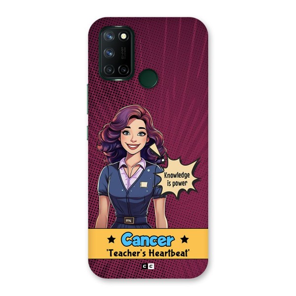 Cancer Heartbeat Back Case for Realme C17