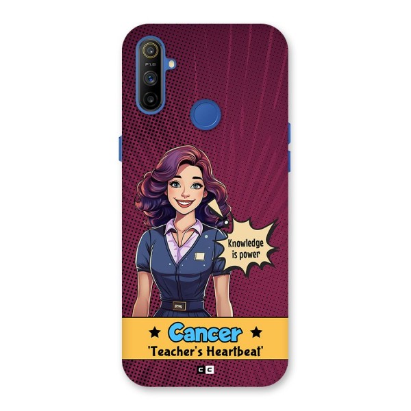 Cancer Heartbeat Back Case for Realme Narzo 10A