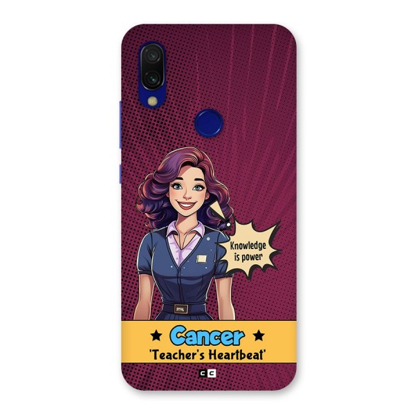 Cancer Heartbeat Back Case for Redmi 7