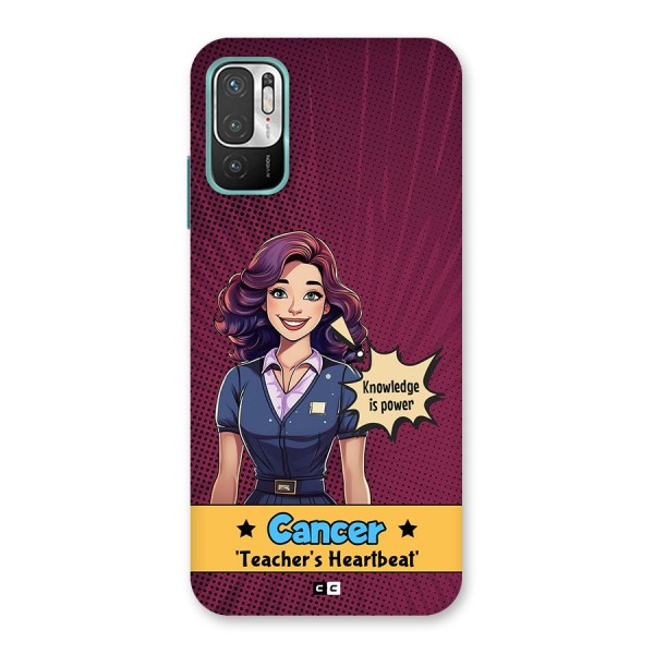 Cancer Heartbeat Back Case for Redmi Note 10T 5G