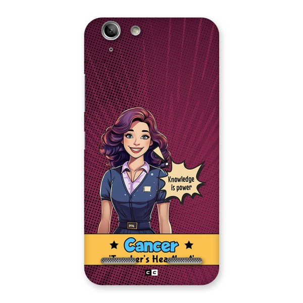 Cancer Heartbeat Back Case for Vibe K5 Plus