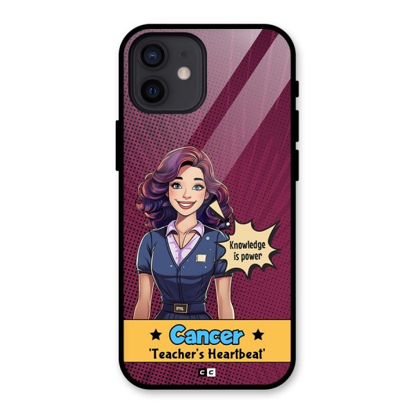 Cancer Heartbeat Back Case for iPhone 12