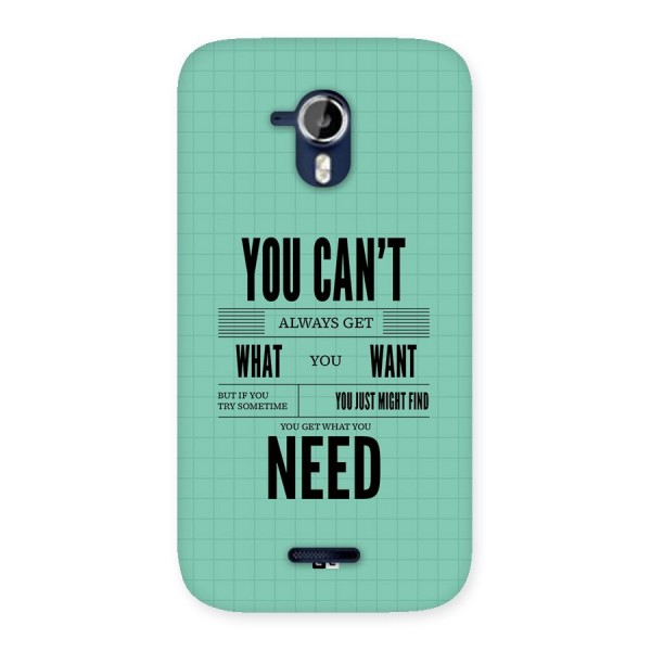 Cant Always Get Back Case for Canvas Magnus A117