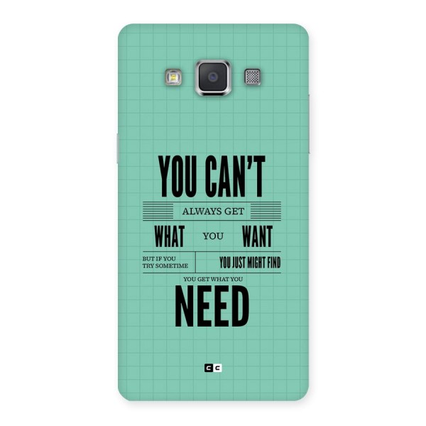 Cant Always Get Back Case for Galaxy Grand 3