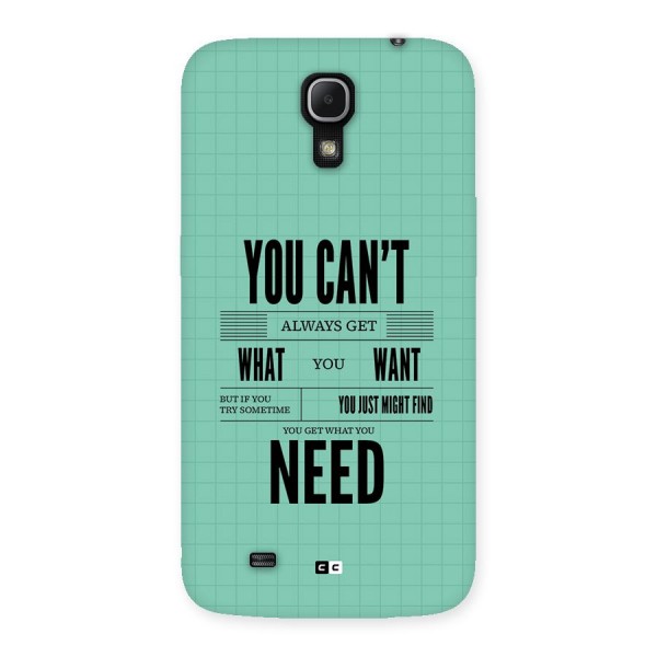 Cant Always Get Back Case for Galaxy Mega 6.3