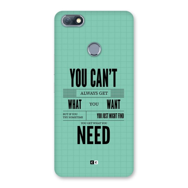 Cant Always Get Back Case for Infinix Note 5