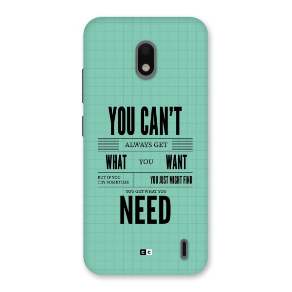 Cant Always Get Back Case for Nokia 2.2