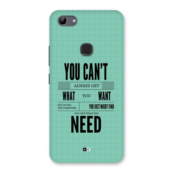 Cant Always Get Back Case for Vivo Y81