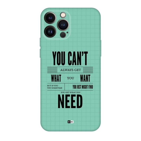 Cant Always Get Back Case for iPhone 13 Pro Max