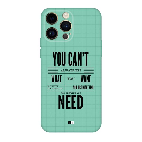 Cant Always Get Back Case for iPhone 14 Pro Max