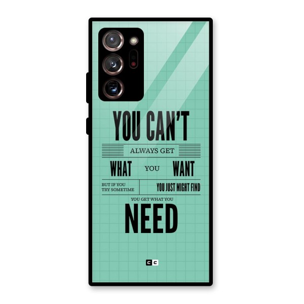 Cant Always Get Glass Back Case for Galaxy Note 20 Ultra 5G