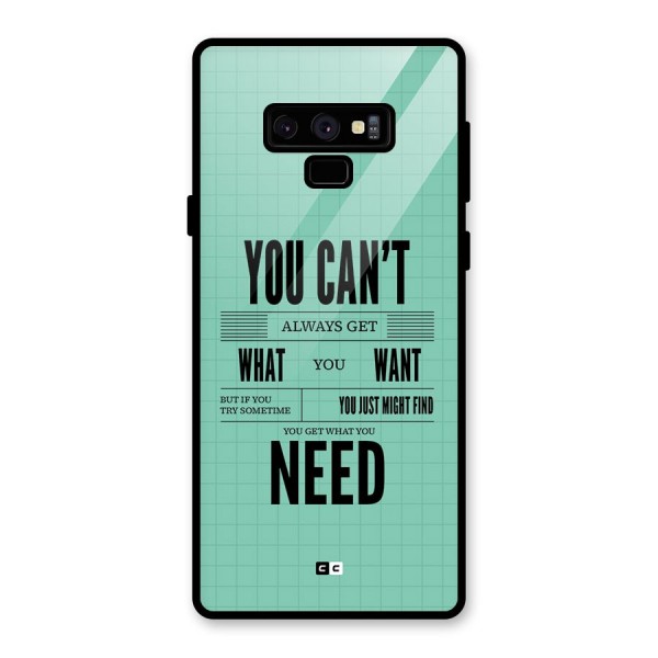 Cant Always Get Glass Back Case for Galaxy Note 9