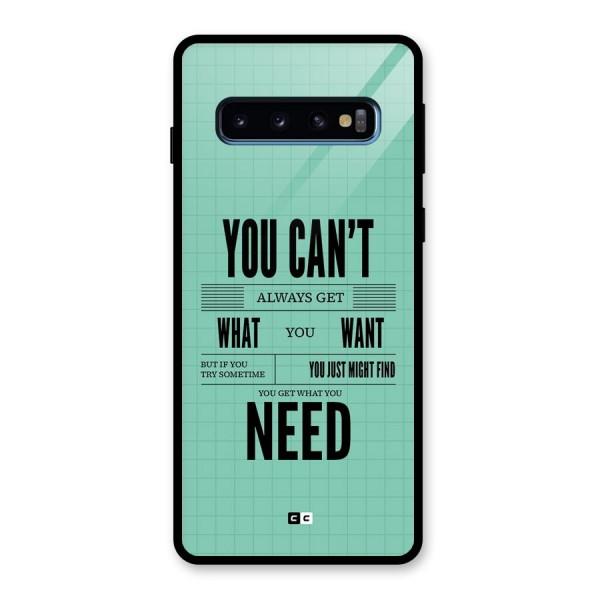 Cant Always Get Glass Back Case for Galaxy S10