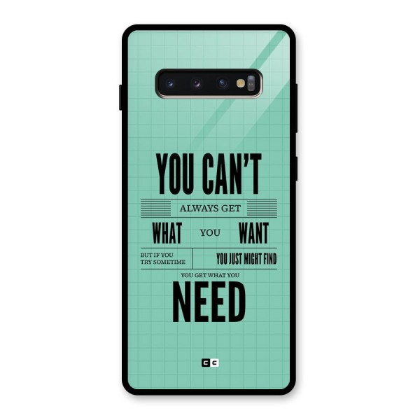 Cant Always Get Glass Back Case for Galaxy S10 Plus
