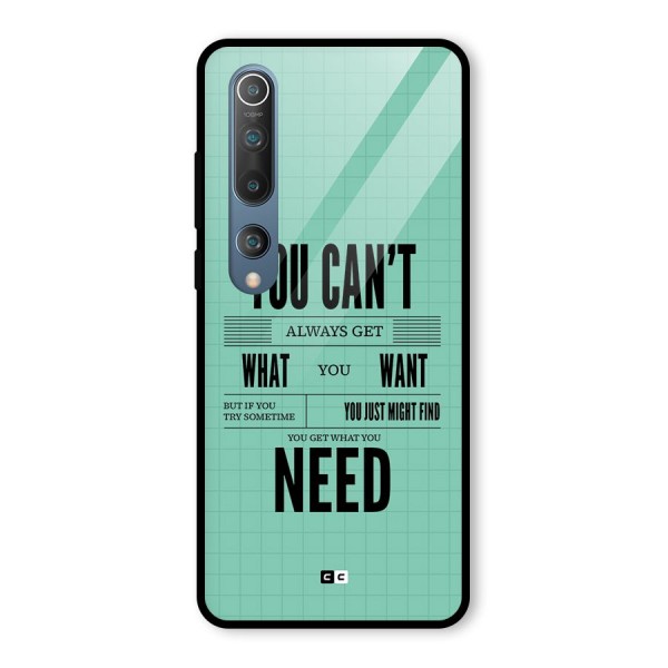 Cant Always Get Glass Back Case for Mi 10
