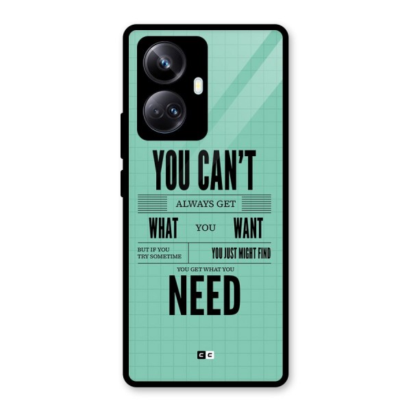 Cant Always Get Glass Back Case for Realme 10 Pro Plus