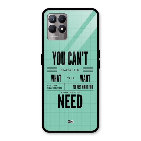Cant Always Get Glass Back Case for Realme Narzo 50
