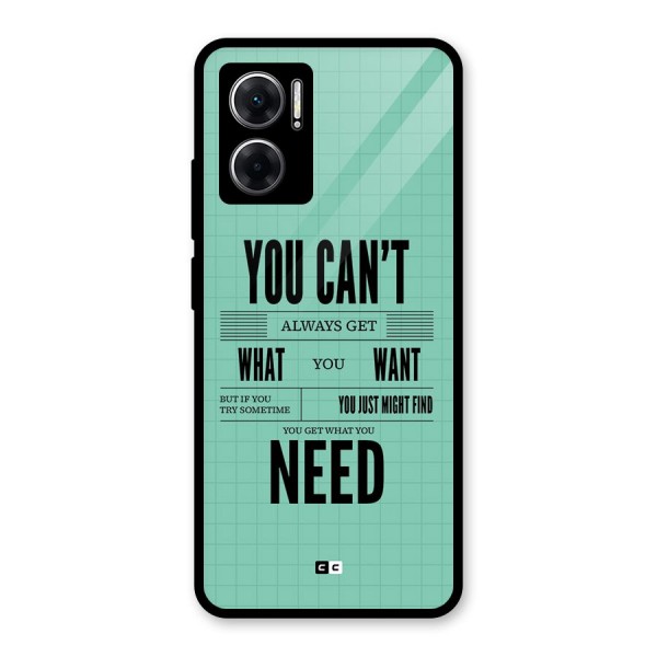 Cant Always Get Glass Back Case for Redmi 11 Prime 5G