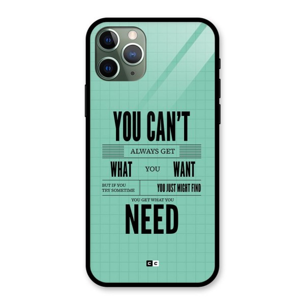 Cant Always Get Glass Back Case for iPhone 11 Pro