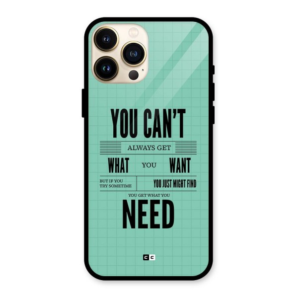 Cant Always Get Glass Back Case for iPhone 13 Pro Max