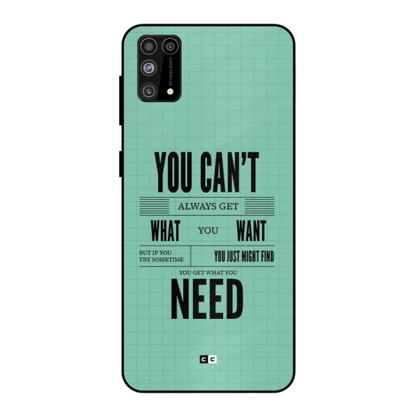 Cant Always Get Metal Back Case for Galaxy F41