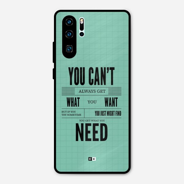 Cant Always Get Metal Back Case for Huawei P30 Pro