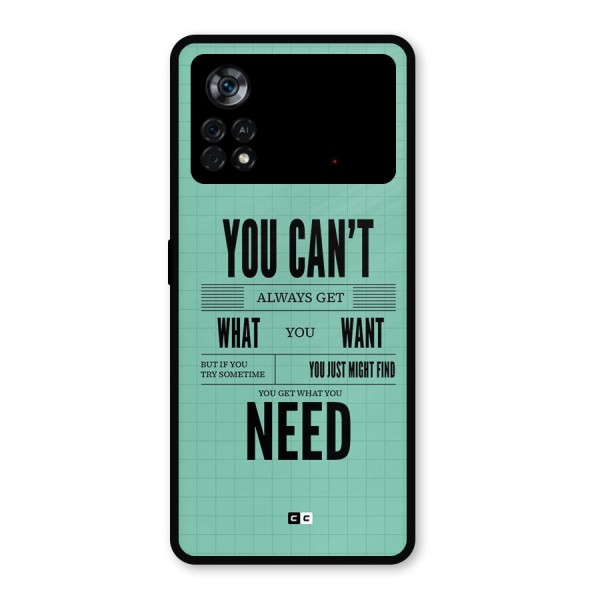 Cant Always Get Metal Back Case for Poco X4 Pro 5G