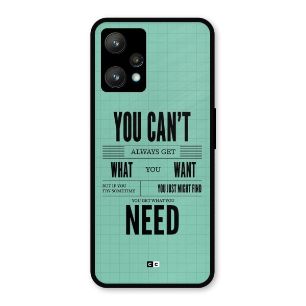 Cant Always Get Metal Back Case for Realme 9 Pro Plus 5G