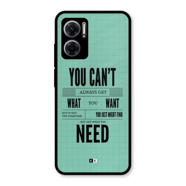 Cant Always Get Metal Back Case for Redmi 11 Prime 5G