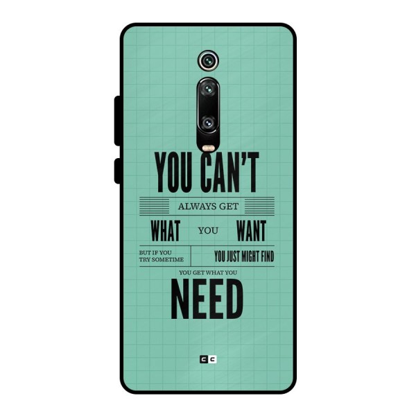 Cant Always Get Metal Back Case for Redmi K20 Pro