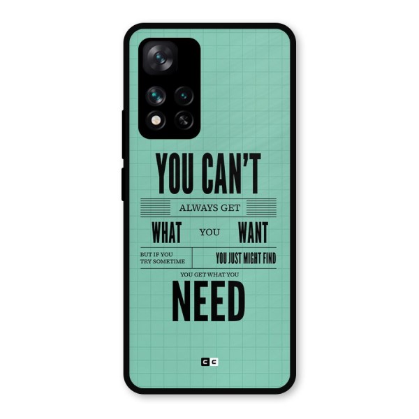 Cant Always Get Metal Back Case for Xiaomi 11i Hypercharge 5G