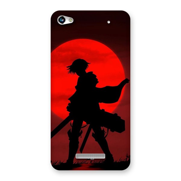 Captain Levi Acramen Back Case for Canvas Hue 2 A316