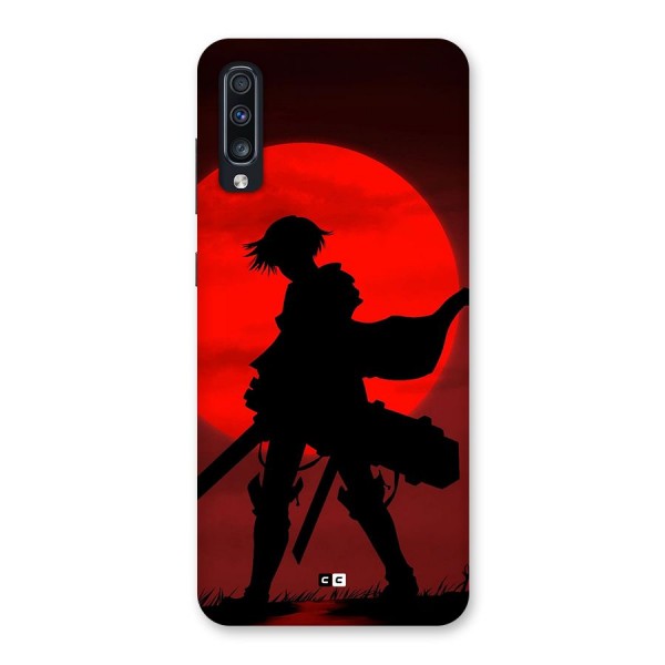 Captain Levi Acramen Back Case for Galaxy A70