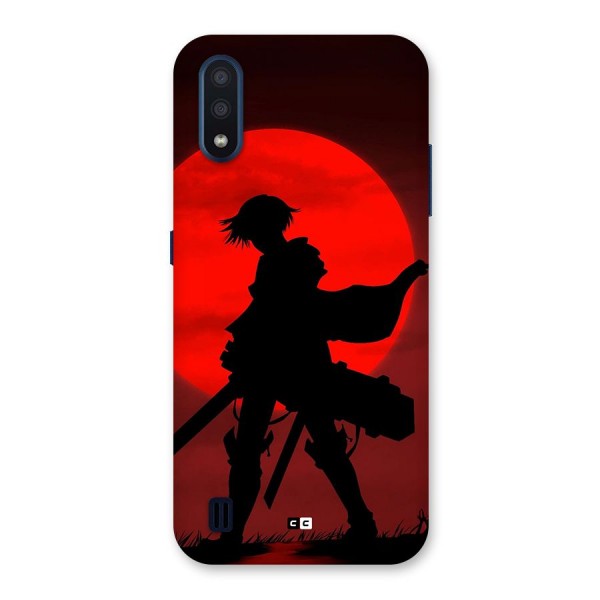 Captain Levi Acramen Back Case for Galaxy M01