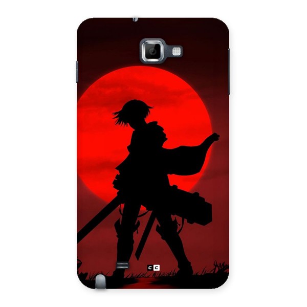 Captain Levi Acramen Back Case for Galaxy Note