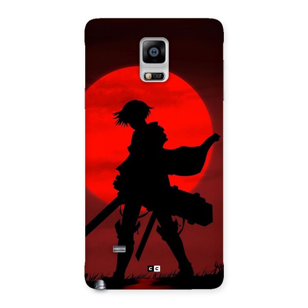 Captain Levi Acramen Back Case for Galaxy Note 4