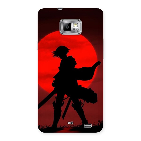 Captain Levi Acramen Back Case for Galaxy S2