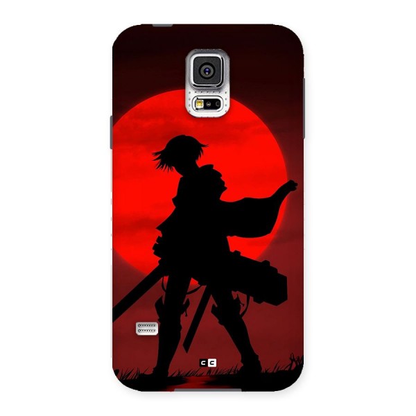 Captain Levi Acramen Back Case for Galaxy S5