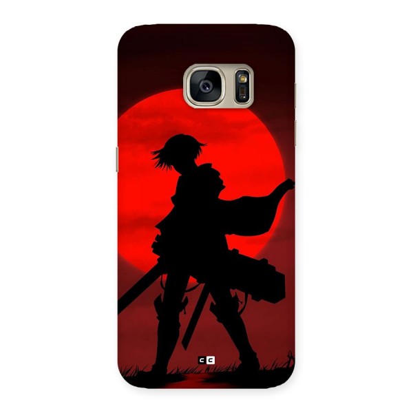 Captain Levi Acramen Back Case for Galaxy S7