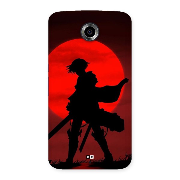 Captain Levi Acramen Back Case for Google Nexus 6