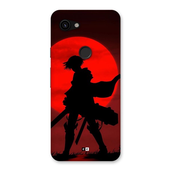 Captain Levi Acramen Back Case for Google Pixel 3a